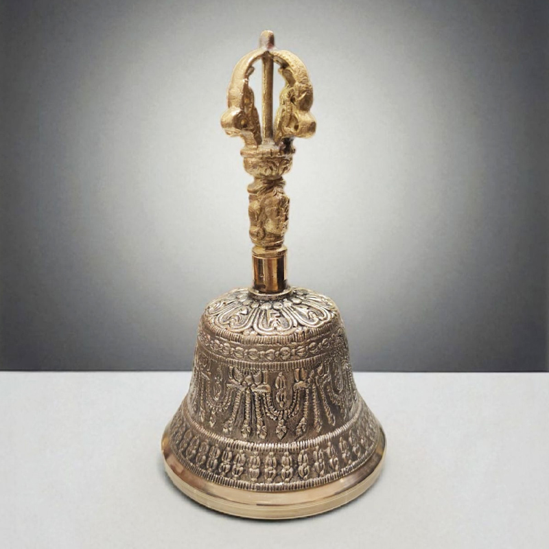 Campana Tibetana Bronce 13cm