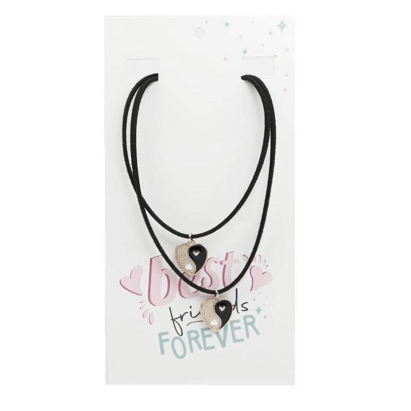 Collar Gamuza Yin Yang Amistad