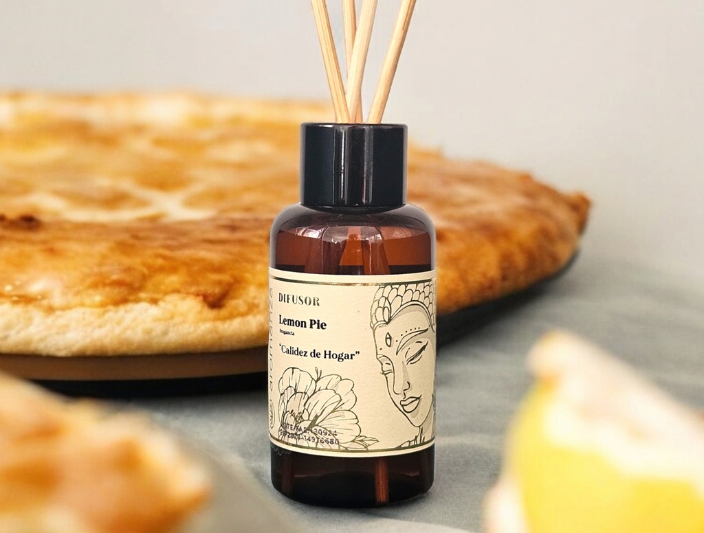 Difusor Aromanza 60ml Lemon Pie, Calidez de Hogar