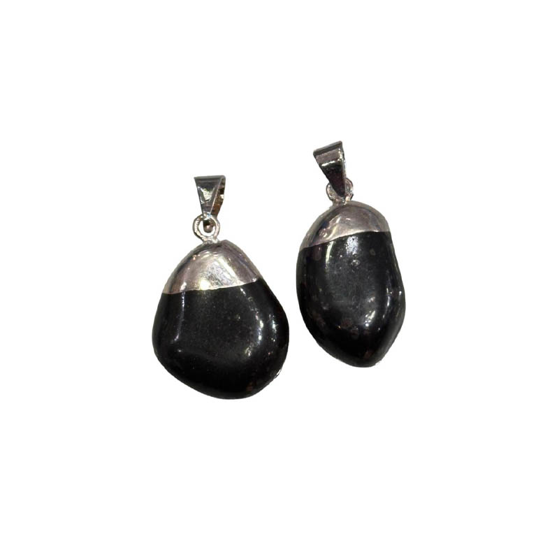 Dije Gema Hematite Rolado Electroplate