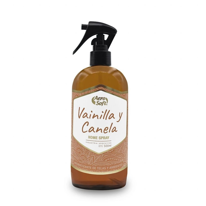 Perfumina Home Spray Aero Soft Vainilla y Canela 500ml