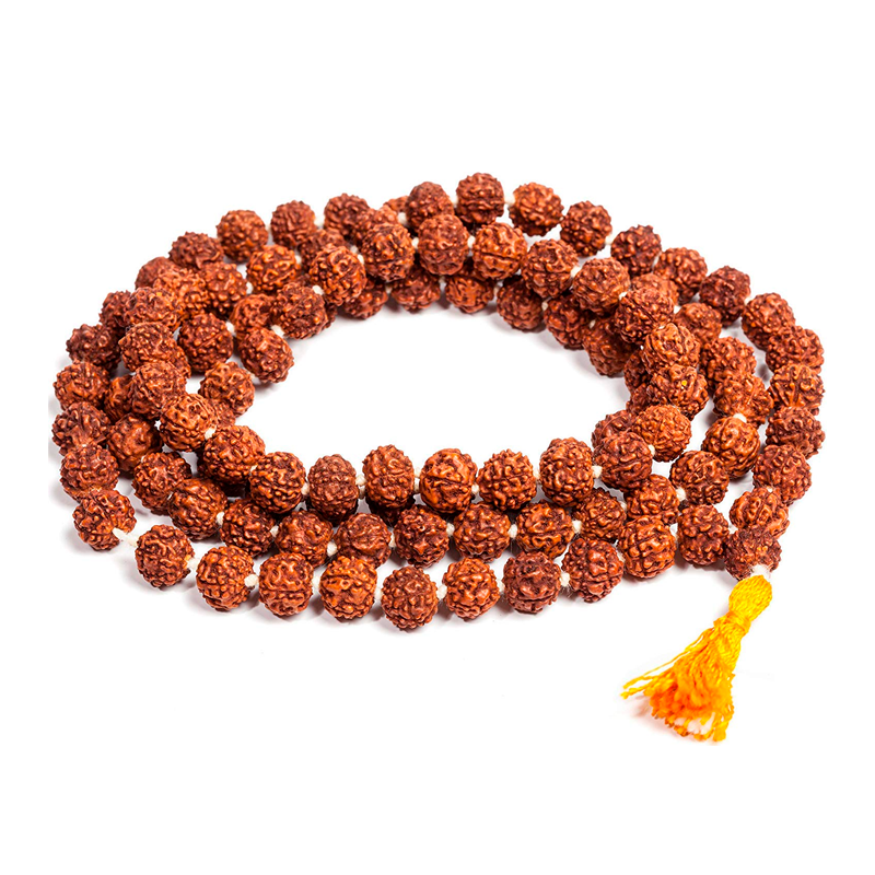 Japa Mala Rudraksha 108 Cuenta Chica