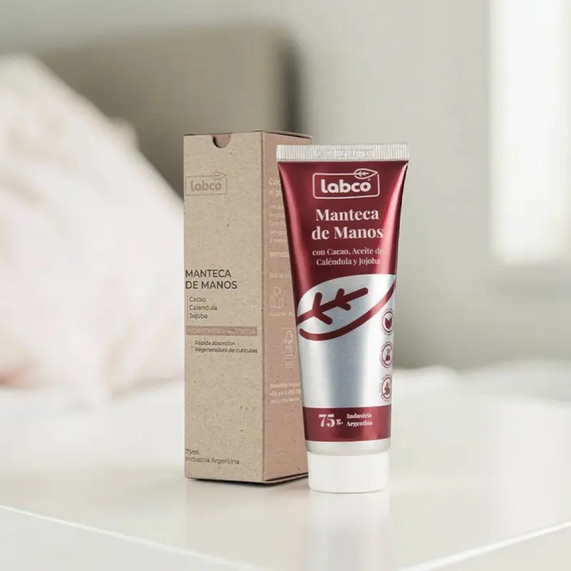 Manteca de Manos Cacao, Calendula y Jojoba 75ml, Labco