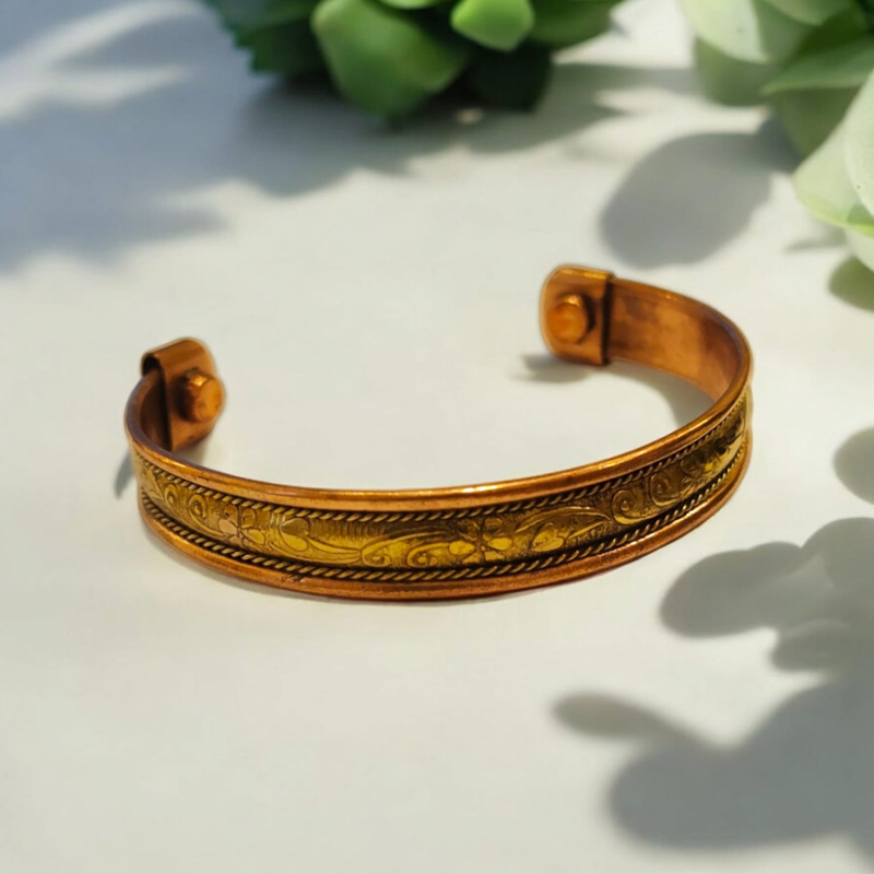 Pulsera Magnetica Cobre con Imanes N°3