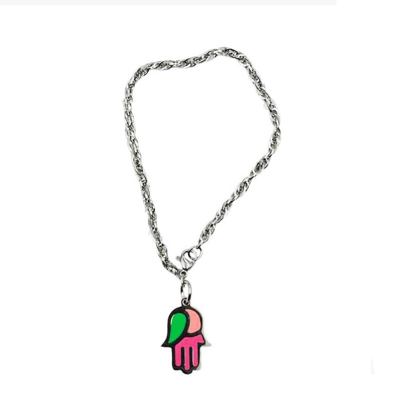 Pulsera Trendy con Dije Mano de Fatima