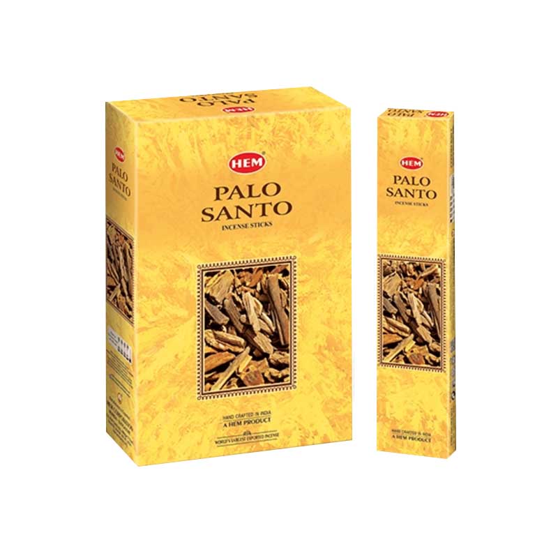 Sahumerio Hem Flat Palo Santo x12u