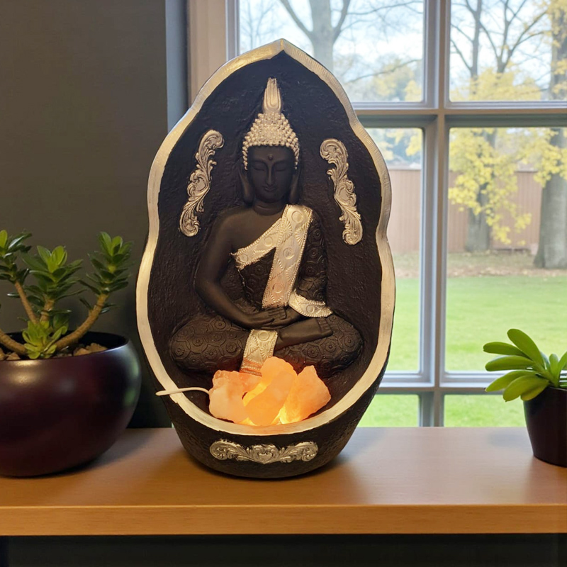 Lampara de Sal Buda 55cm
