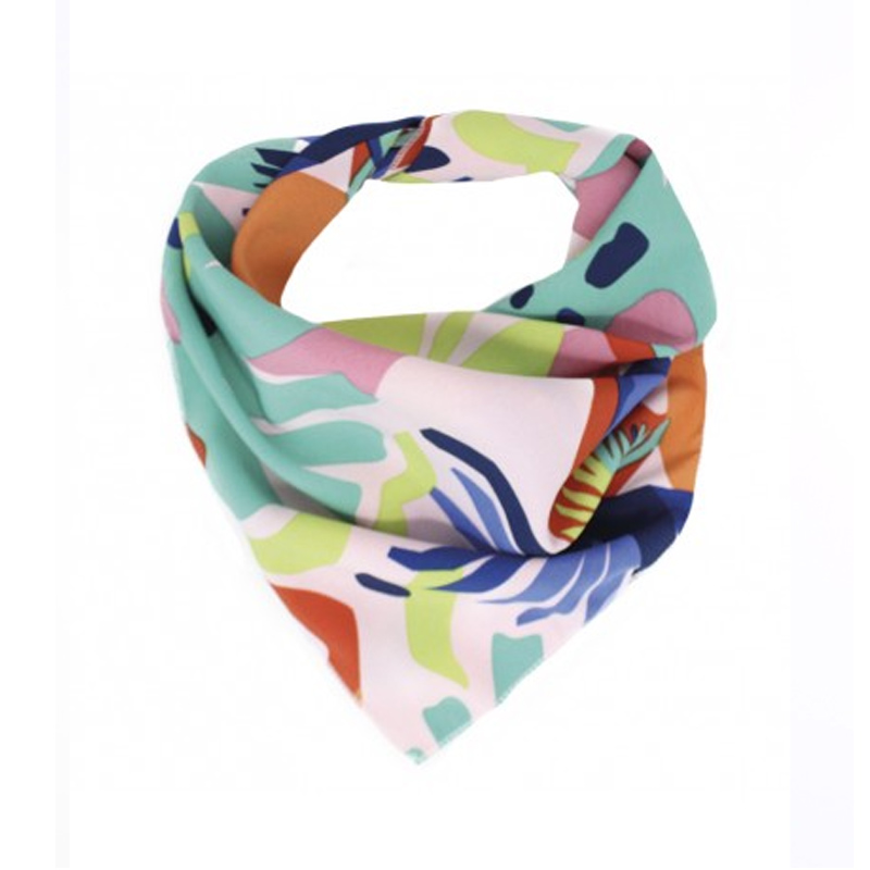 Pañuelo Abstrac Floral 50x50cm