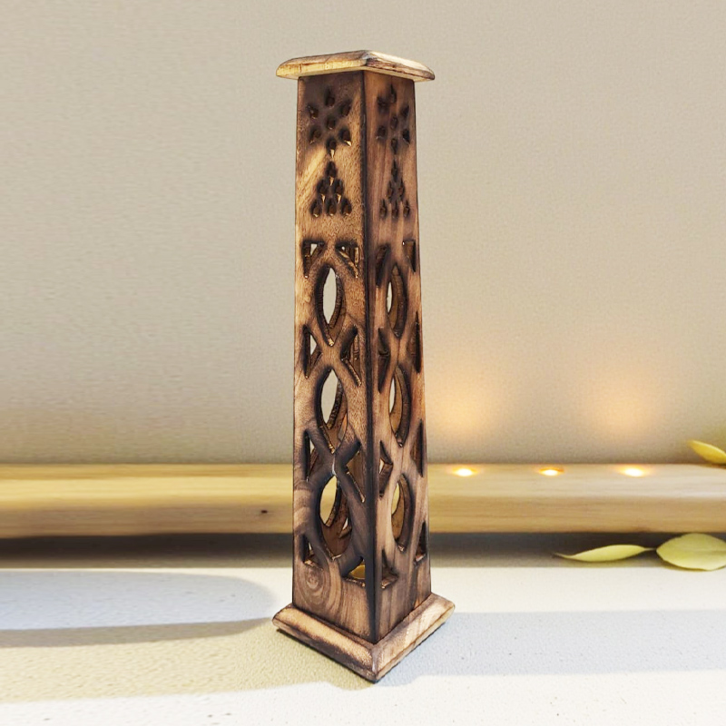 Porta Sahumerio Torre Madera Obelisco