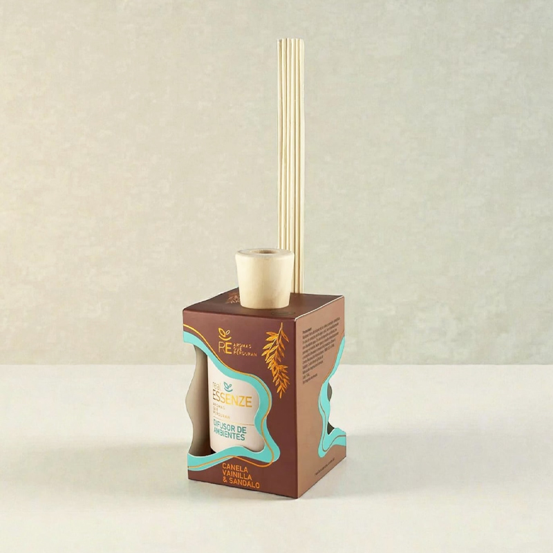 Difusor Real Essenze 300ml, Canela, Vainilla y Sandalo