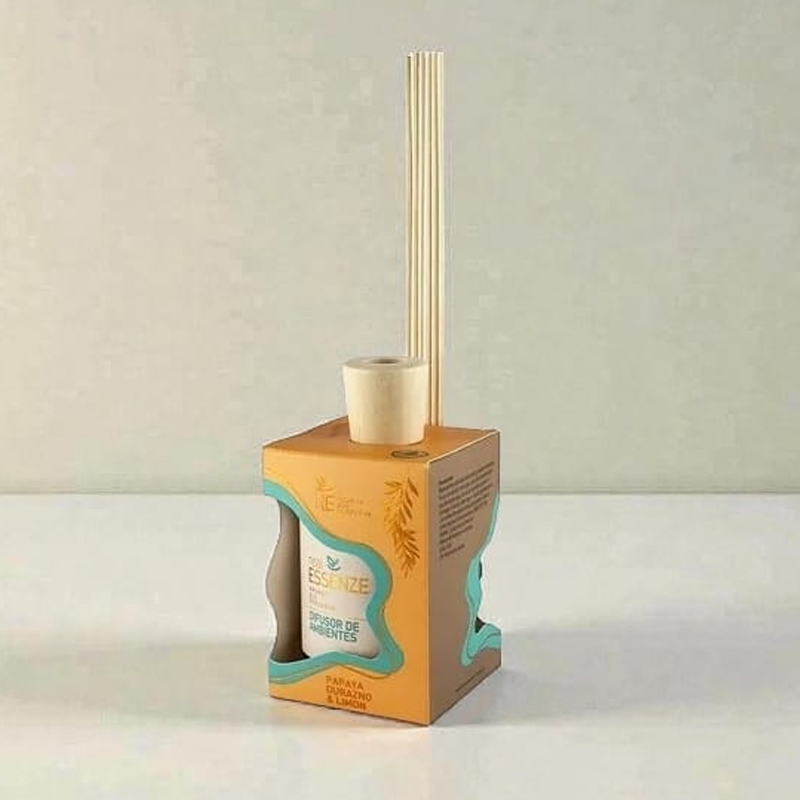 Disfusor Real Essenze 300ml, Naranja, Patchouly y Pimienta Roja