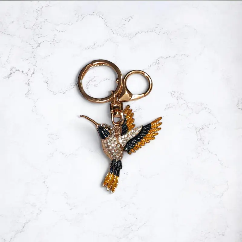 Llavero Colibri Colores Varios 