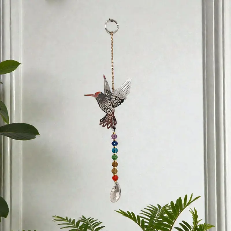 Atrapasoles Colibri 7 Chakras 35cm