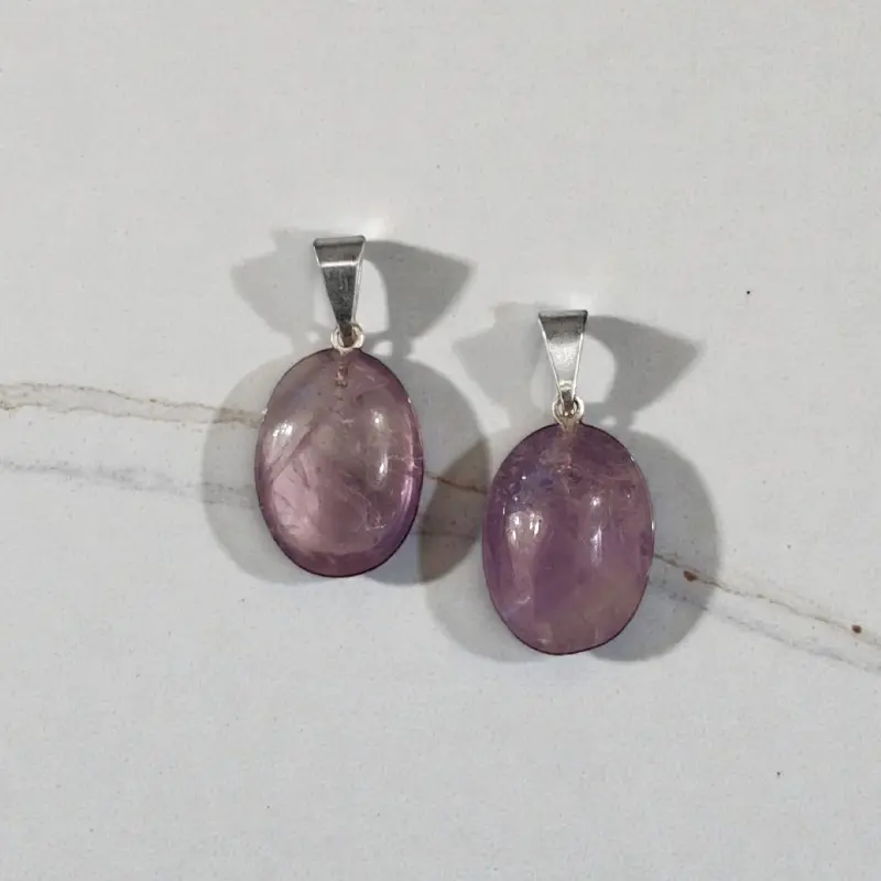 Dije Gema Amatista Oval
