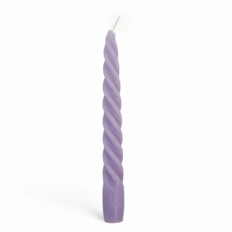 Velas Torneadas x3u Violeta