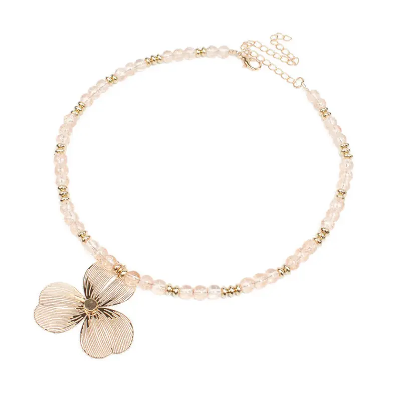 Collar Flexible Trendy Soleil Flower Rosa