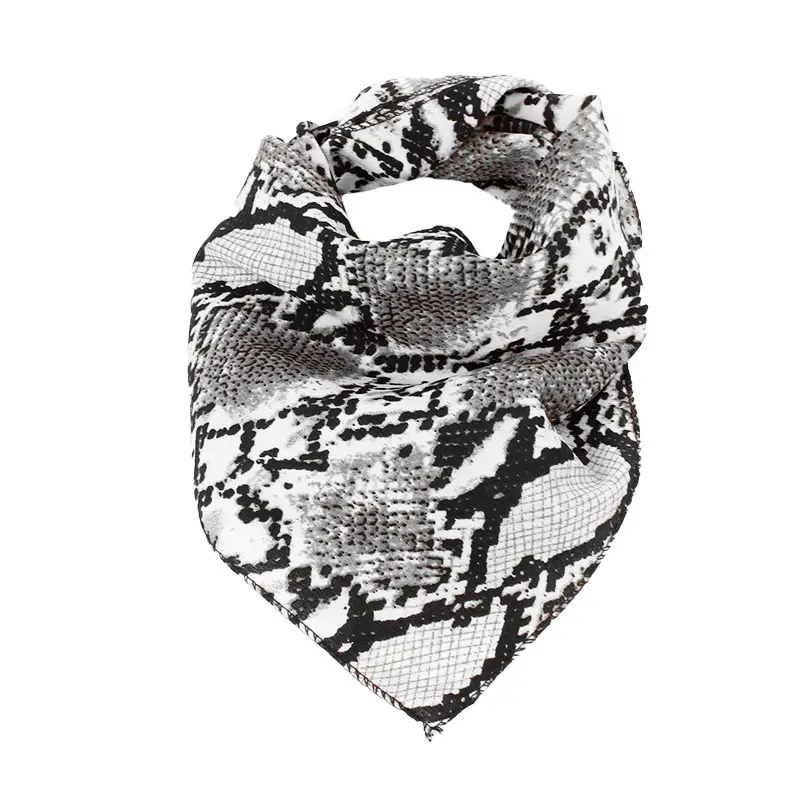 Pañuelo Snake Camel 70x70cm