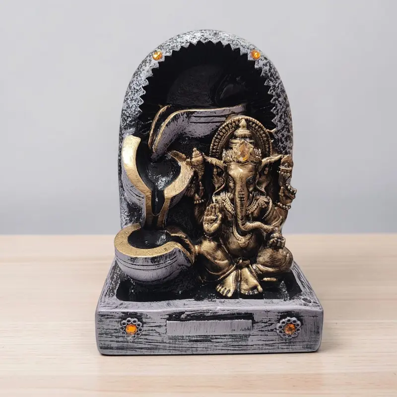 Cascada de Humo Ganesha 22cm