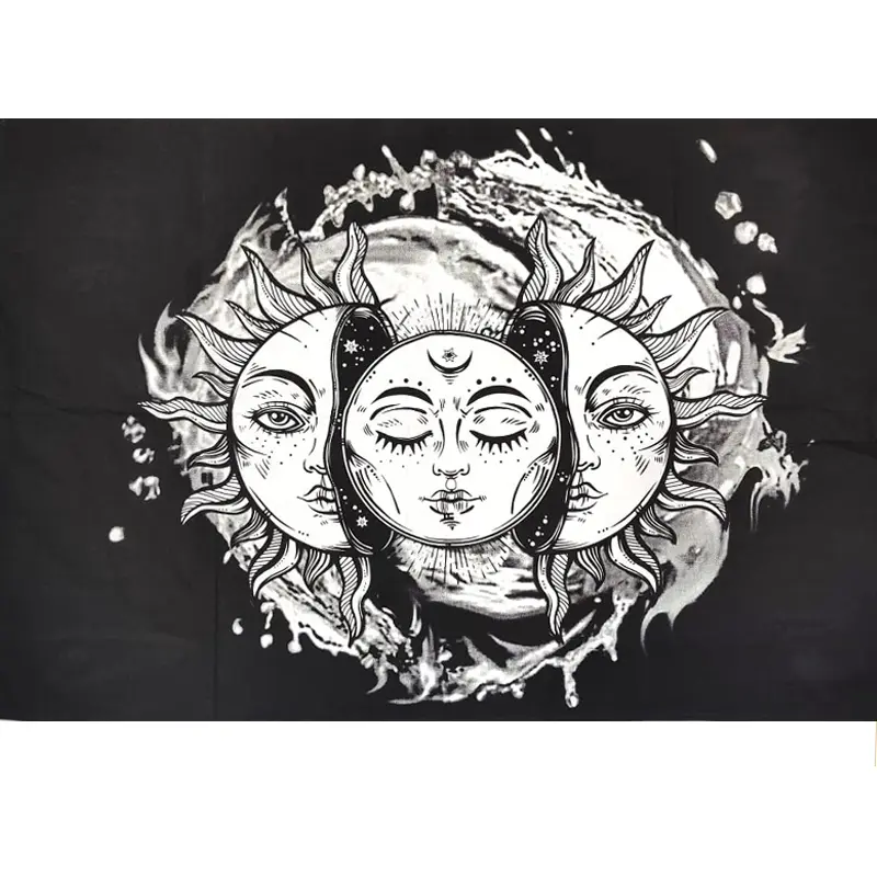 Tapiz India Sol y Luna 105x75cm