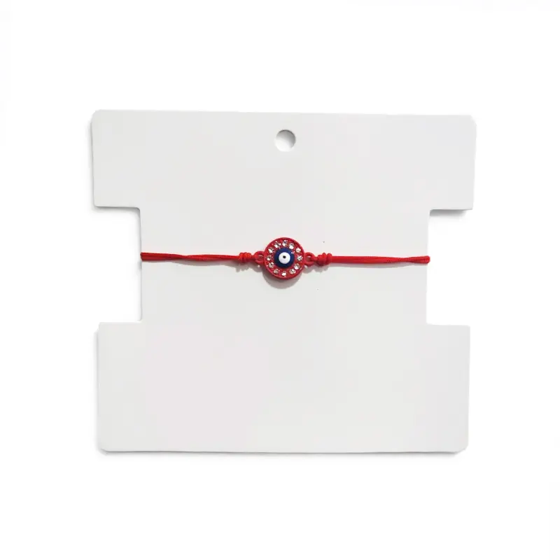 Pulsera Hilo Rojo Ojo Turco con Strass