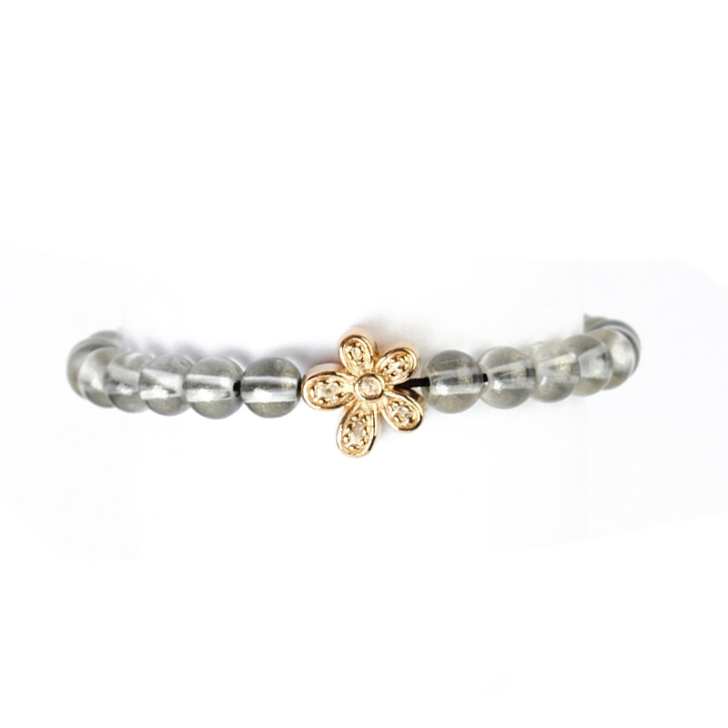 Pulsera Hilo Golden Flower