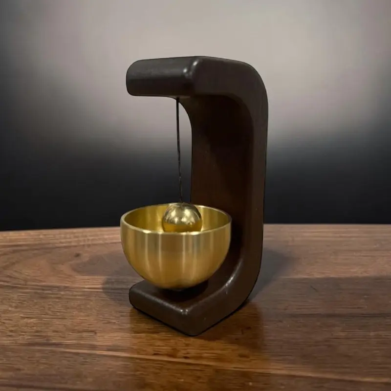 Campana Nogal Para Puerta 