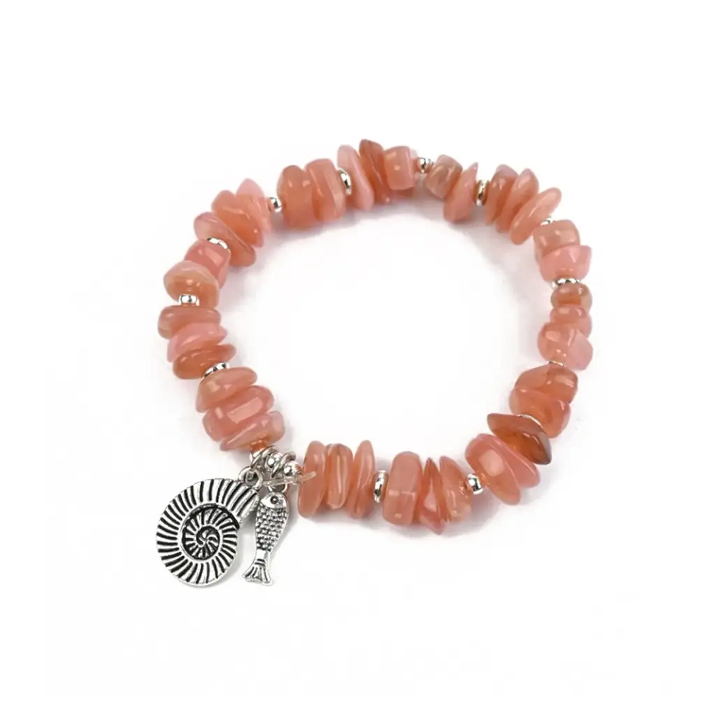 Pulsera Elastica Summer Sea Rosa
