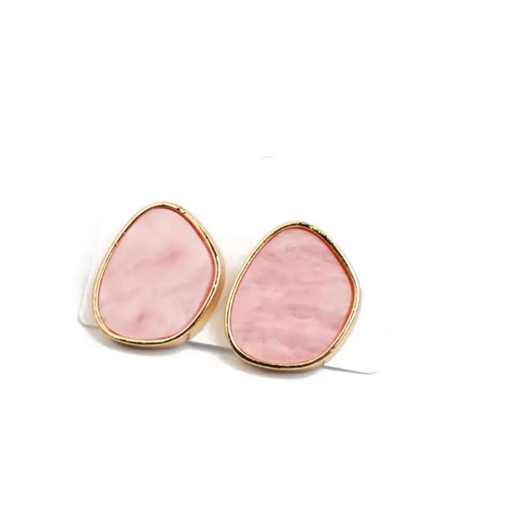 Aros Acrilico Organic Rosas