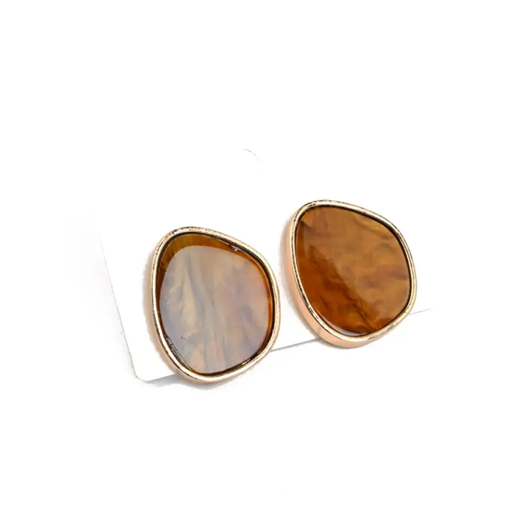Aros Acrilico Organic Marron