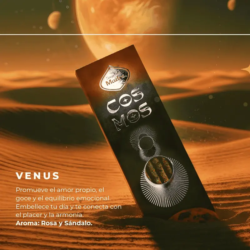 Sahumerio Sagrada Madre Cosmos Venus x8u