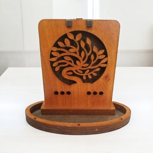 Cascada de Humo Madera Arbol 13cm Colores Varios