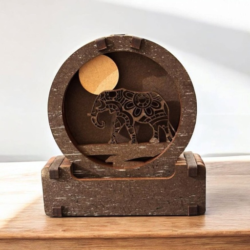 Cascada de Humo Madera Elefante Colores Varios