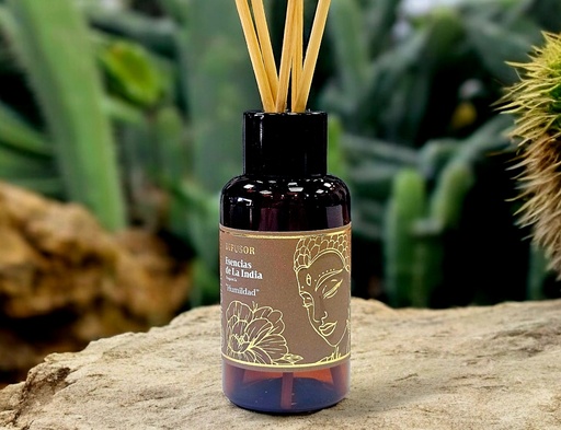 Difusor Aromanza 60ml Esencias de la India, Humildad