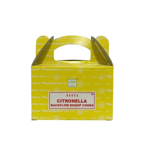 Conos para Cascada de Humo Satya Citronella 24u
