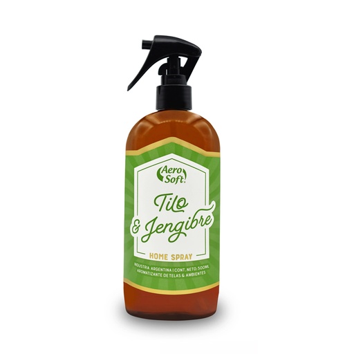 Perfumina Home Spray Aero Soft Tilo y Jengibre 500ml