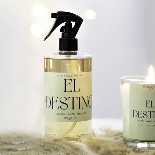Perfumina Home Spray Roseto El Destino 400ml