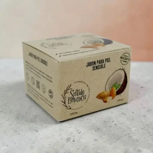 Jabon para Piel Sensible Sentida Botanica 100gr