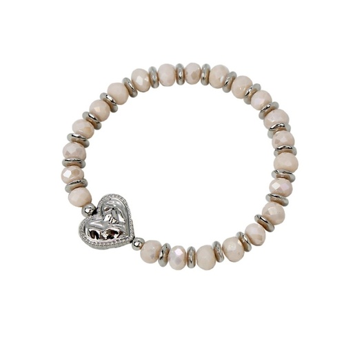 Pulsera Elastica Heart Rock
