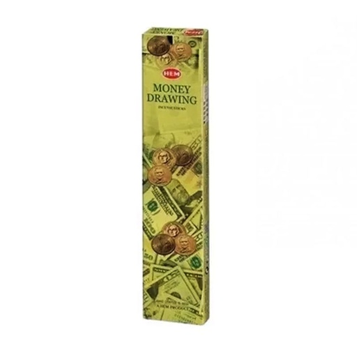 Sahumerio Hem Flat Atrae Dinero x12u