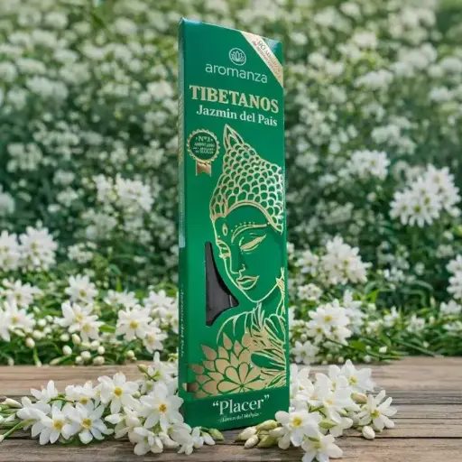 Sahumerios Aromanza Tibetanos Jazmin del Pais, Placer