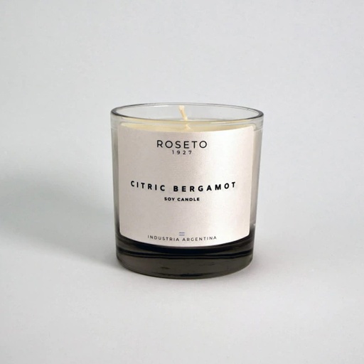 Vela Aromática Roseto Citric Bergamot 250gr