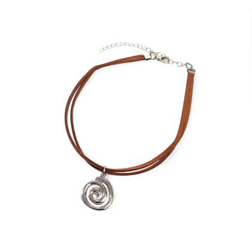 Choker Spiral Brown