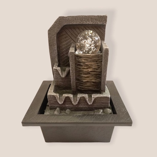 Fuente de agua con Luz LED 20cm