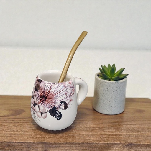 Mate Con Asa de Cerámica N°23