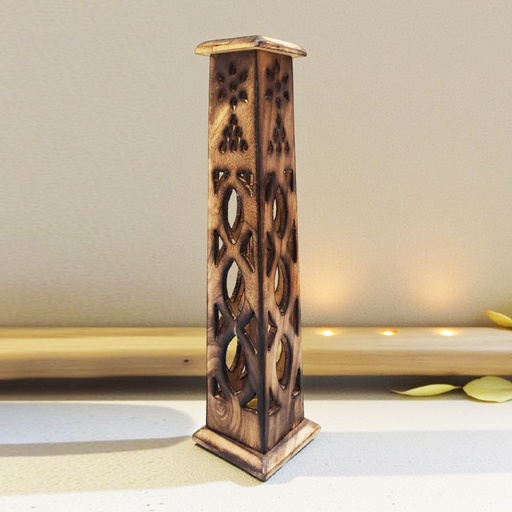 Porta Sahumerio Torre Madera Obelisco