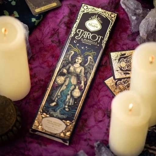Sahumerio Sagrada Madre, Tarot de Marsella Pimienta Rosa 9u