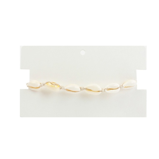 Tobillera Buzios Natural