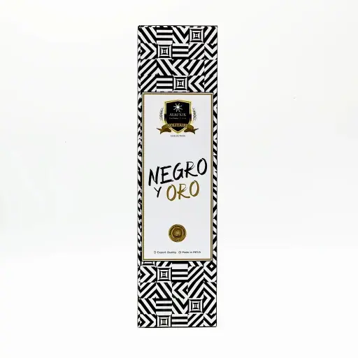 Sahumerio Alaukik Negro y Oro 