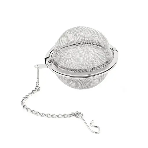 Infusor Metalico Redondo con Cadena