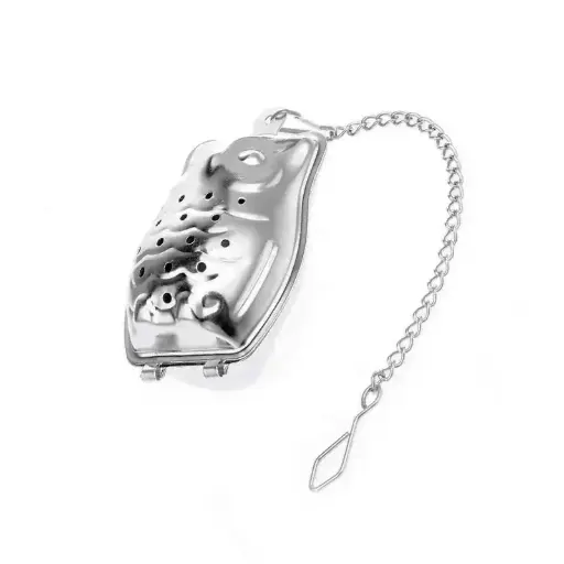 [3790001043973] Infusor Metalico Buho con Cadena